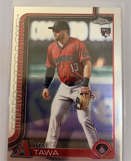 2025 Topps Chrome Update #USC104 Tim Tawa — front