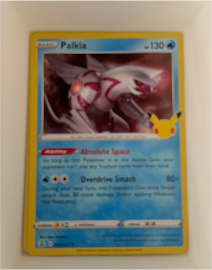 2021 Pokémon Celebrations #004 Palkia — front