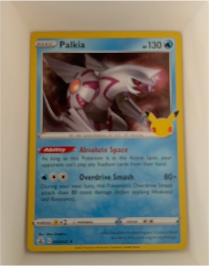 2021 Pokémon Celebrations 25th Anniversary #004 Palkia — front