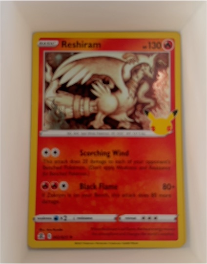 2021 Pokemon Celebrations #002 Reshiram — front