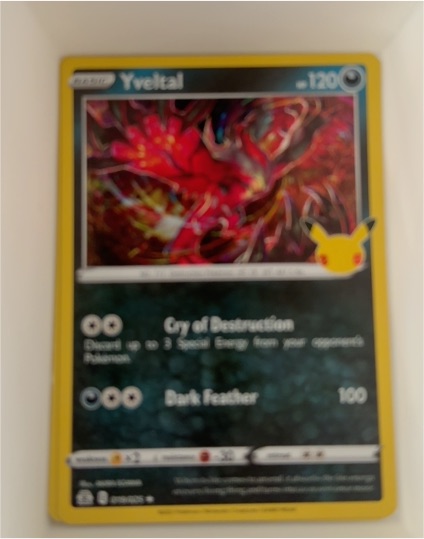 2021 Pokemon Celebrations #019 Yveltal — front
