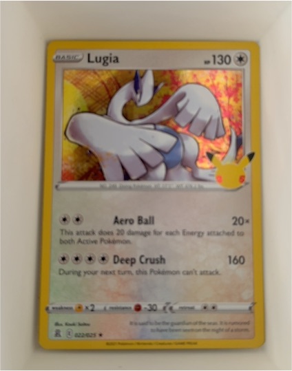 2021 Pokemon Celebrations #22 Lugia — front