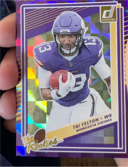 2025 Donruss #39 Tai Felton The Rookies — front