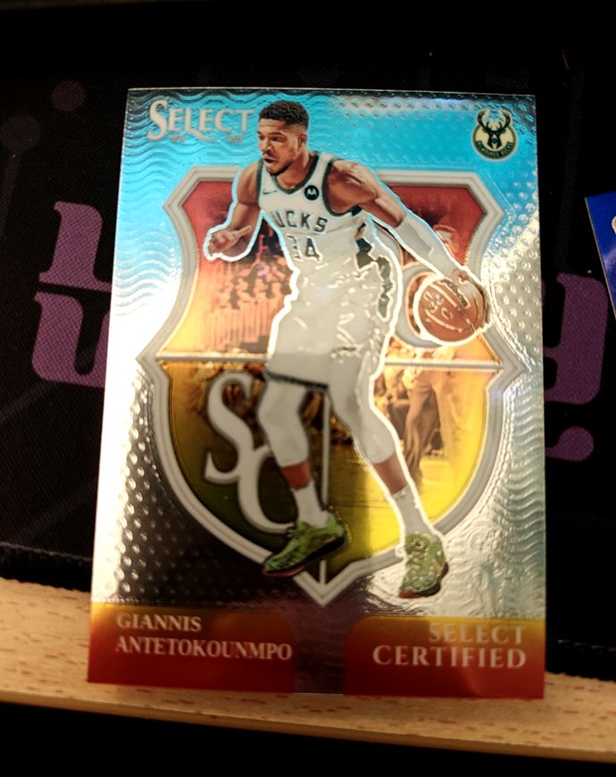 2024-25 Panini Select Certified #1 Giannis Antetokounmpo — front