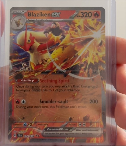 2023 Pokémon SV09: Journey Together #024 Blaziken ex — front