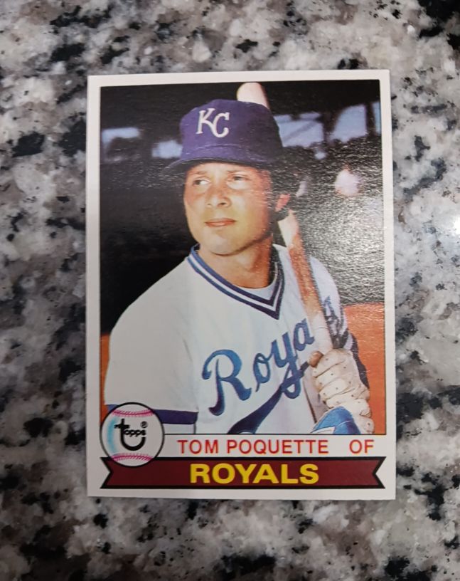1979 Topps #476 Tom Poquette — front