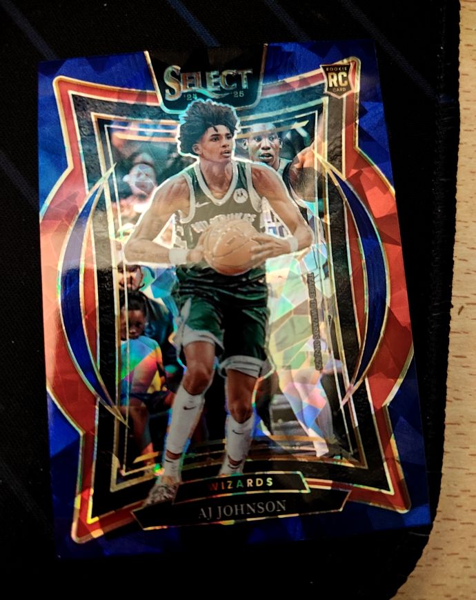 2024-25 Panini Select #67 AJ Johnson — front