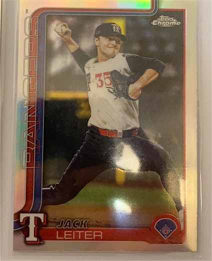 2025 Topps Chrome Update #US165 Jack Leiter — front