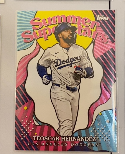 2025 Topps Series 2 #SS-22 Teoscar Hernández Summer Superstars — front