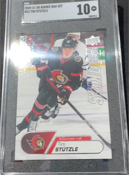 2020-21 Upper Deck NHL Rookie Box Set #23 Tim Stutzle — front