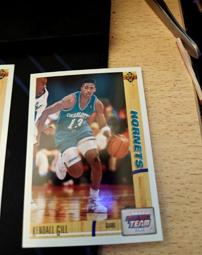 1991-92 Upper Deck #140 Kendall Gill — front