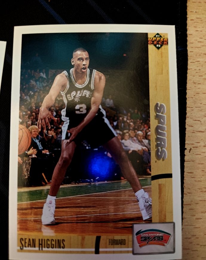 1991-92 Upper Deck #25 Sean Higgins — front