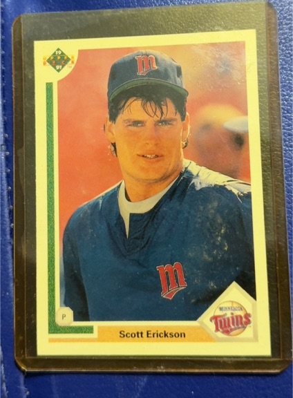 1991 Upper Deck #522 Scott Erickson — front