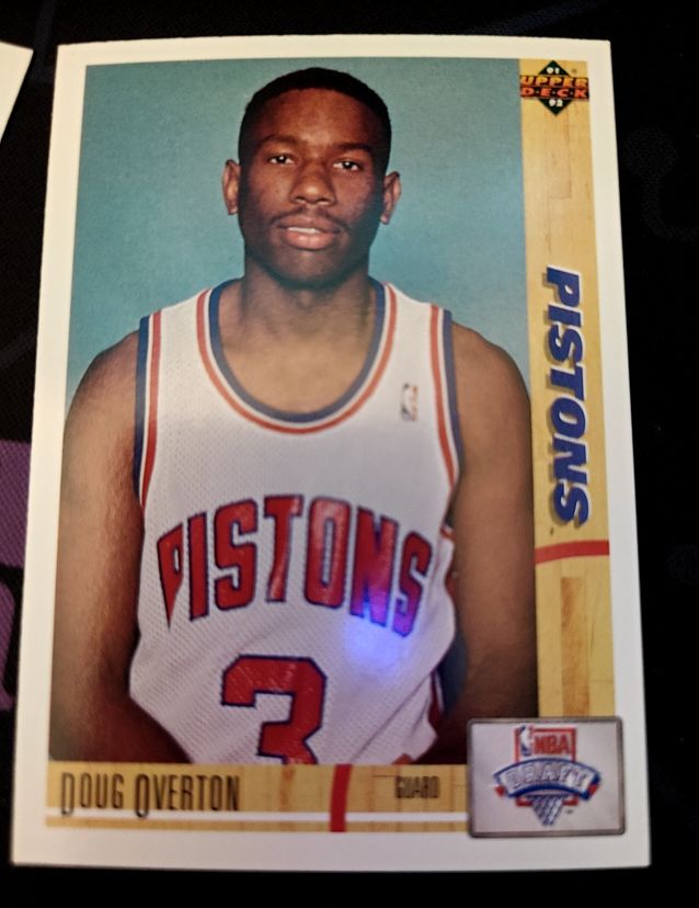 1991-92 Upper Deck #20 Doug Overton — front
