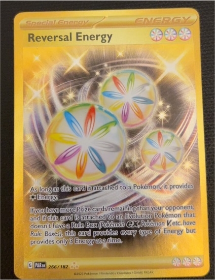 2023 Pokémon SV04: Paradox Rift #266 Reversal Energy — front