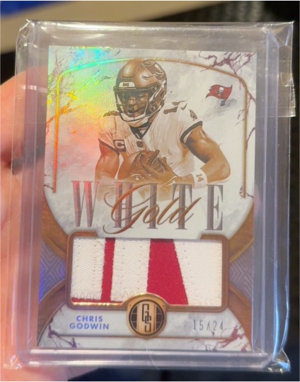 2024 Panini Gold Standard White Gold #WG-CGB Chris Godwin — front