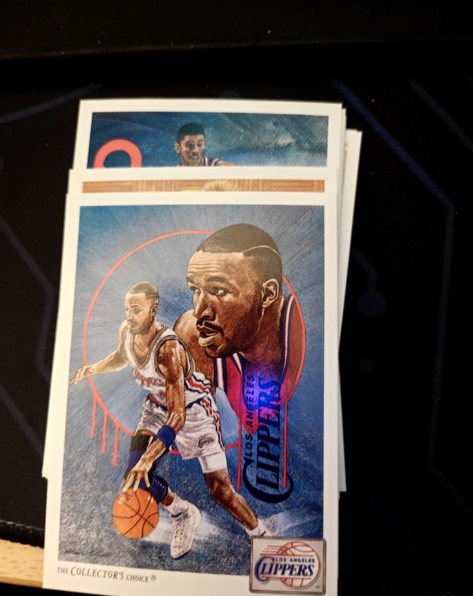 1990-91 NBA Hoops #371 Chris Morris — front