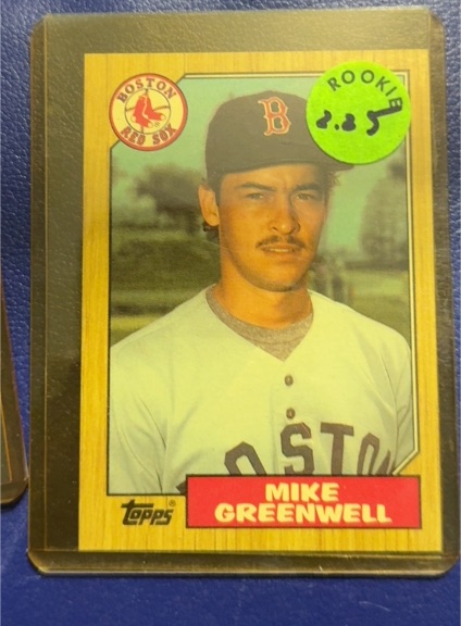 1987 Topps #259 Mike Greenwell — front