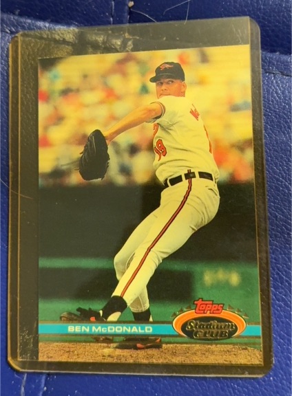 1991 Topps Stadium Club #264 Ben McDonald — front
