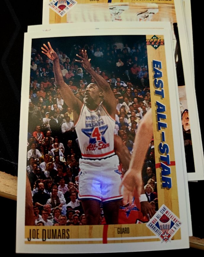 1991-92 Upper Deck #61 Joe Dumars — front