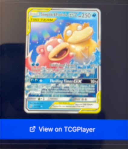 2019 Pokémon TCG #35 Slowpoke & Psyduck GX — front