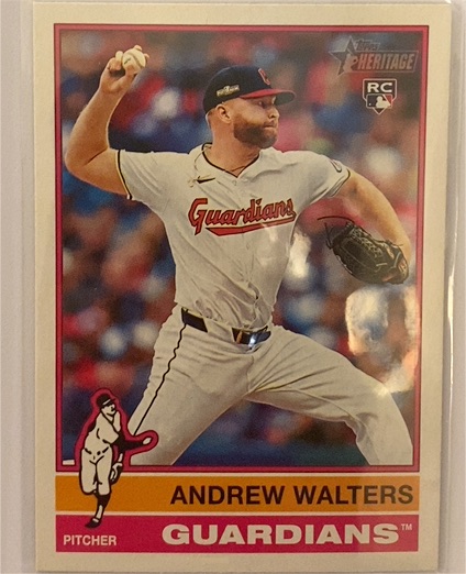 2025 Topps Heritage #484 Andrew Walters — front
