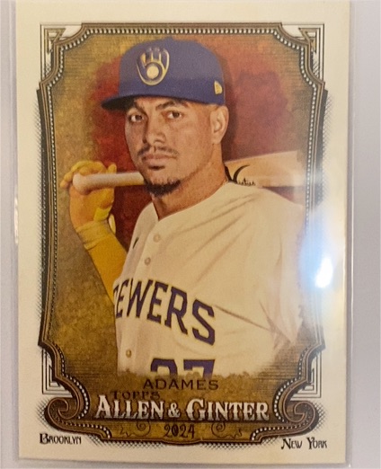 2024 Topps Allen & Ginter #342 Willy Adames — front
