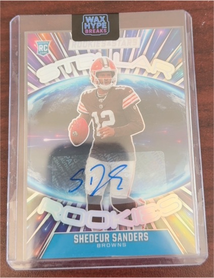 2025 Panini Rookies & Stars #1 Shedeur Sanders — front