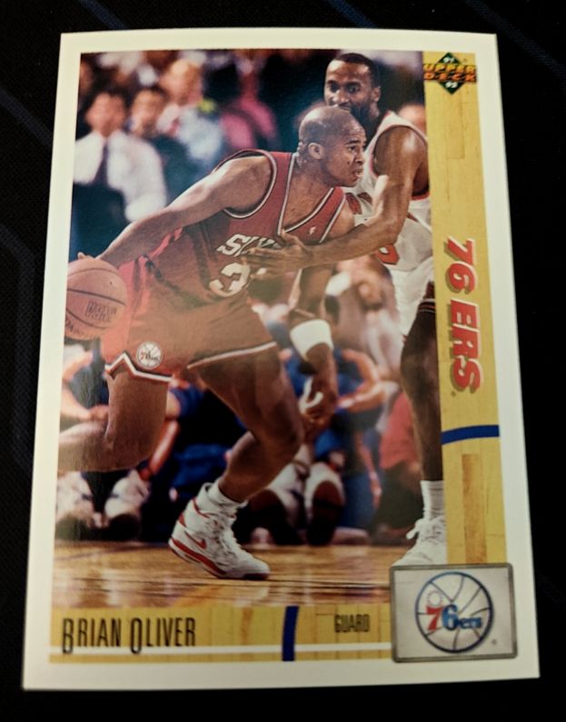 1991 Upper Deck #119 Brian Oliver — front