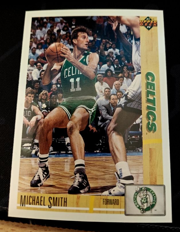 1991-92 Upper Deck #121 Michael Smith Boston Celtics — front