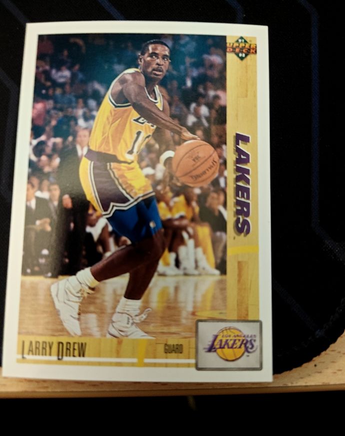 1991-92 Upper Deck #60 Larry Drew — front