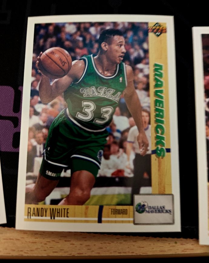 1991-92 Upper Deck #105 Randy White — front