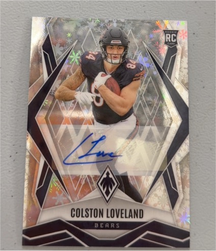 2025 Panini Phoenix RC Colston Loveland — front