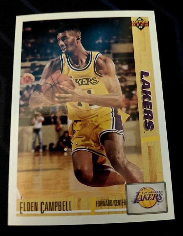 1991-92 Upper Deck #126 Elden Campbell — front