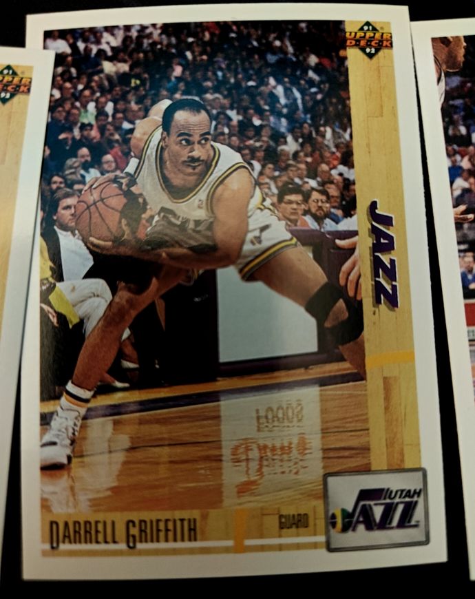 1991-92 Upper Deck #131 Darrell Griffith — front