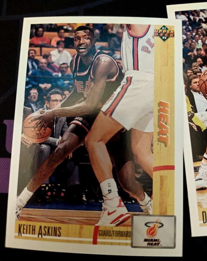 1991-92 Upper Deck #130 Keith Askins — front