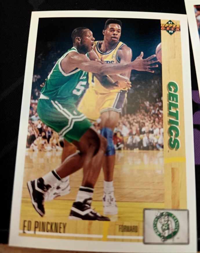 1991-92 Upper Deck #129 Ed Pinckney — front
