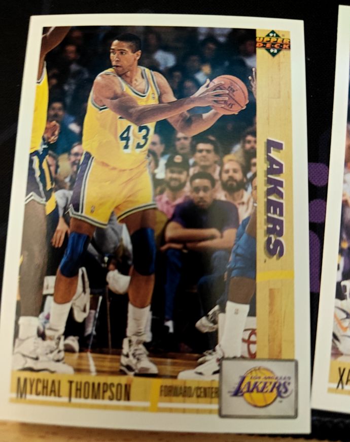 1991-92 Upper Deck #150 Mychal Thompson — front