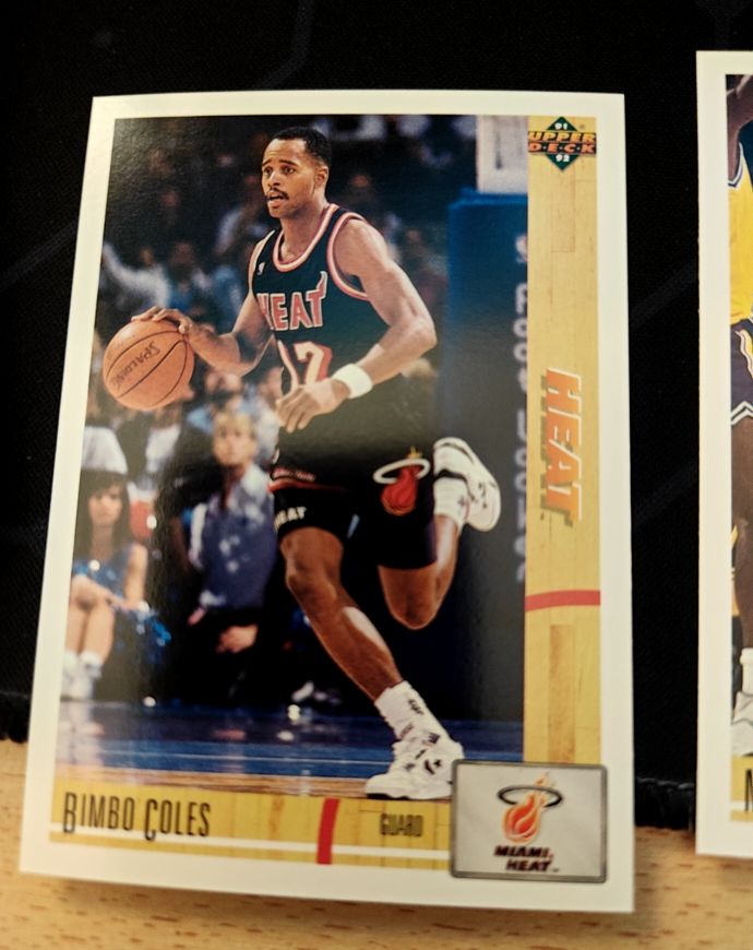 1991-92 Upper Deck #149 Bimbo Coles — front