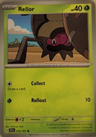 2023 Pokémon SV08: Surging Sparks #013 Rellor — front
