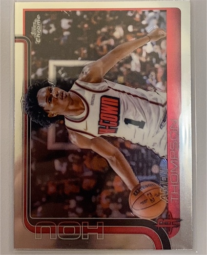 2025-26 Topps Chrome #17 Amen Thompson — front