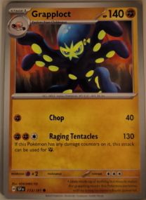 2024 Pokémon SV08: Surging Sparks #113 Grapploct — front