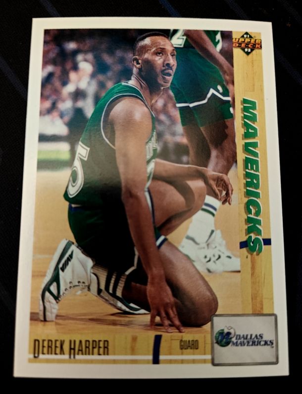 1991-92 Upper Deck #137 Derek Harper — front