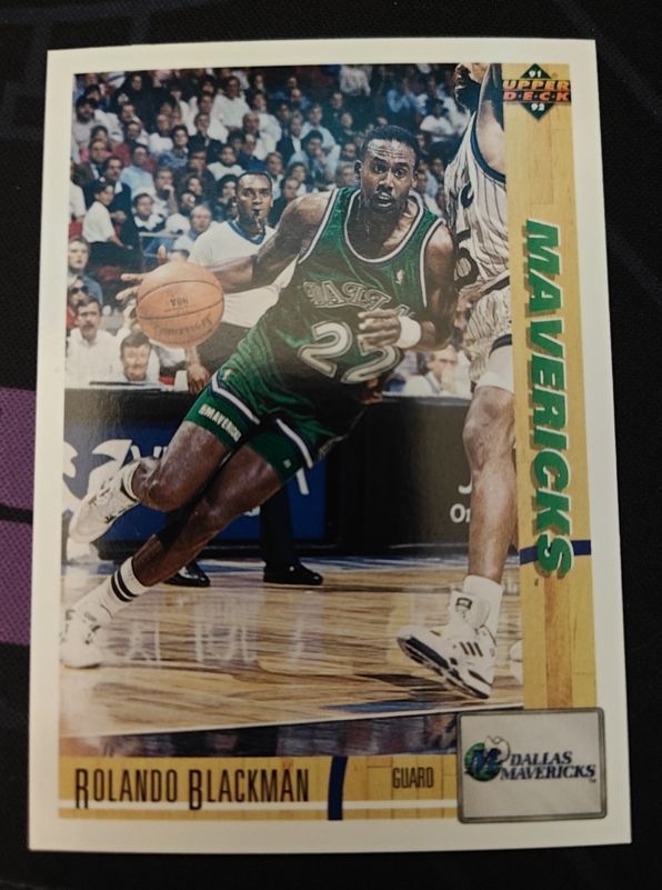1991-92 Upper Deck #154 Rolando Blackman — front