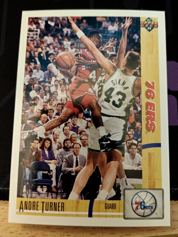 1991-92 Upper Deck #134 Andre Turner — front