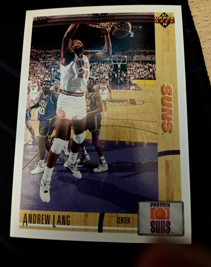 1991-92 Upper Deck #158 Andrew Lang — front