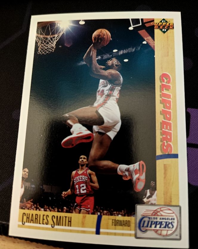 1991-92 Upper Deck #161 Charles Smith — front
