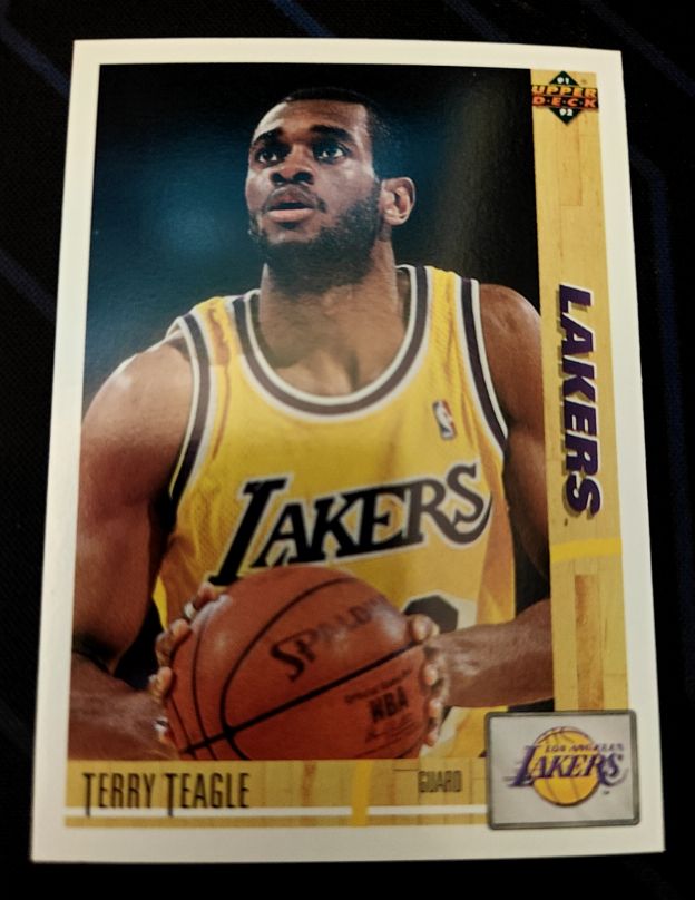 1991-92 Upper Deck #171 Terry Teagle — front