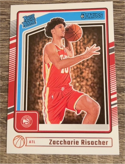 2024-25 Panini Donruss #219 Zaccharie Risacher — front