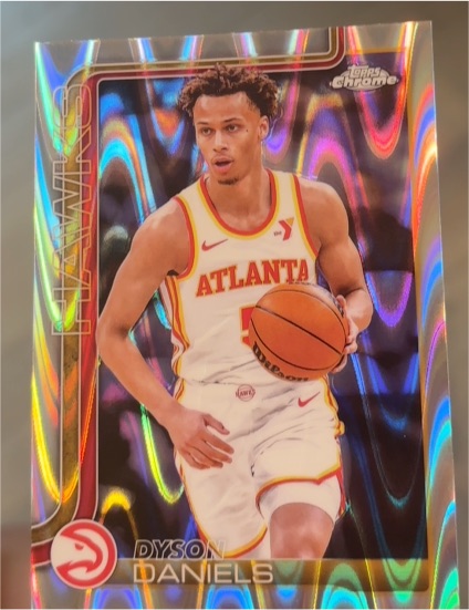 2025-26 Topps Chrome #68 Dyson Daniels — front